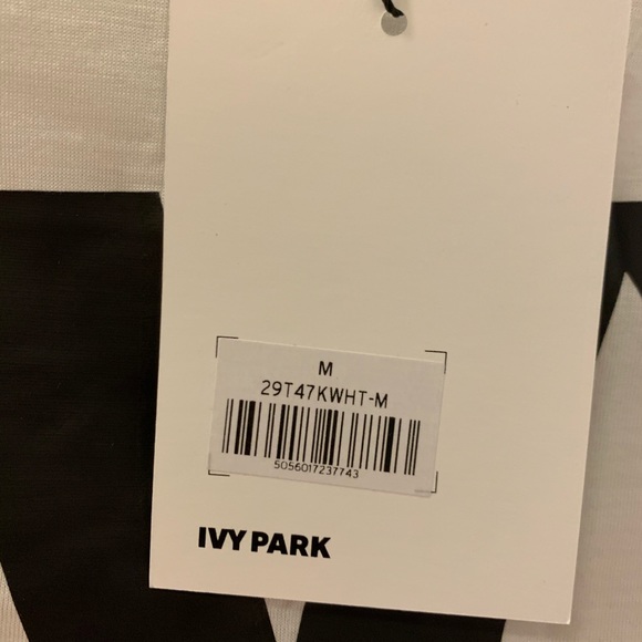 NWT Women’s Ivy Park White Tank Top - Picture 7 of 9